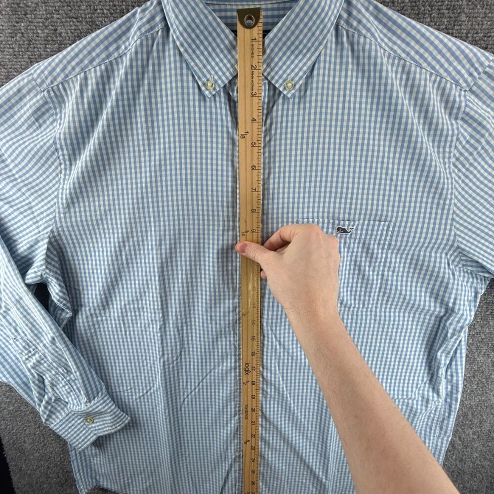 Vineyard Vines Large Button-Down Nylon Spandex Ch… - image 4